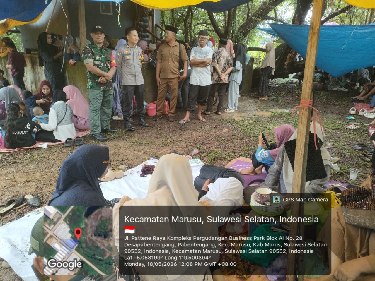 BABINSA DESA PA’BENTENGANG HADIRI SYUKURAN PANEN “TAMMU TAUNG” DI DUSUN UJUNG BULO