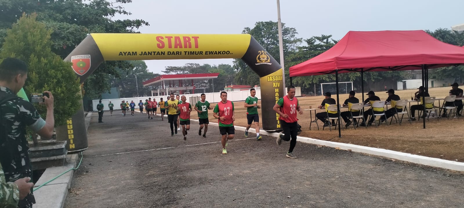14 Personel Kodim 1422/Maros Ikuti Ujian Kenaikan Pangkat, Uji Ketahanan Fisik dan Mental